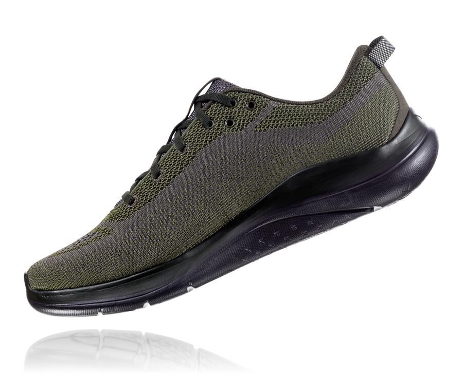 Zapatillas Running Hoka One One Hombre - Hupana Flow - Marrones - LJK213865